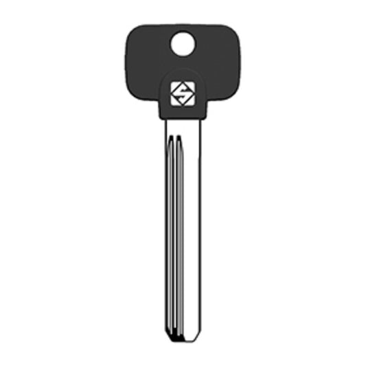 5 x SILCA MTK11RPX CHIAVE PUNZONATA NICHEL (06)
