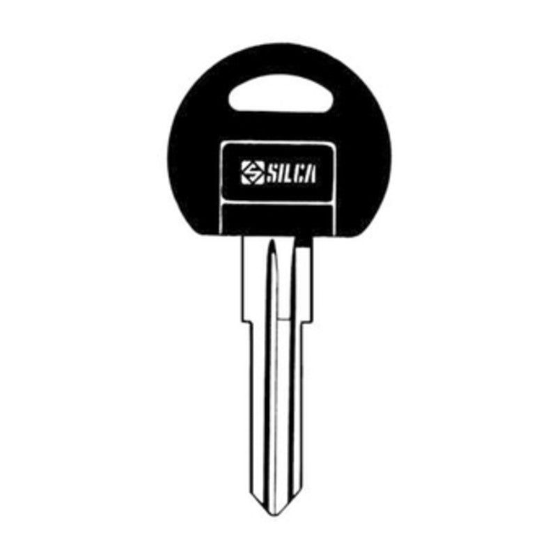 5 x SILCA NE38AP CHIAVE AUTO TESTA PLASTICA ACCIAIO