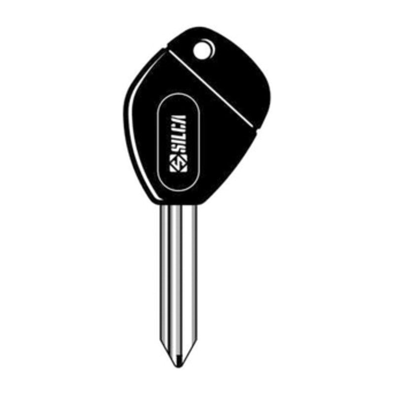 5 x SILCA SX9CP CHIAVE AUTO TESTA PLASTICA NICHEL