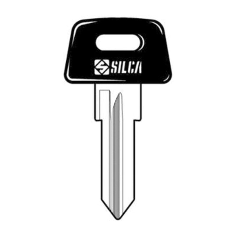5 x SILCA ZD17RAP CHIAVE AUTO TESTA PLASTICA ACCIAIO