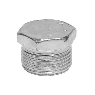 5 x TAPPO ESAGONALE IN ACCIAIO Misura: 2"