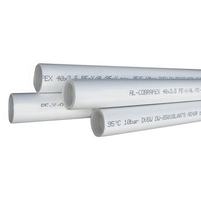 5 x TUBO MULTI-DIAN IN BARRE DA 5 METRI Misura: 20 x 2