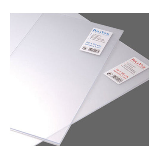 5 x VETRO SINTETICO TRASPARENTE H 100 CM 200CMX5MM