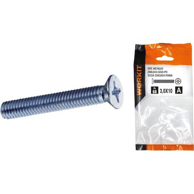 5 x VITE METALLO TSP ZINCATA SELF WORKIT