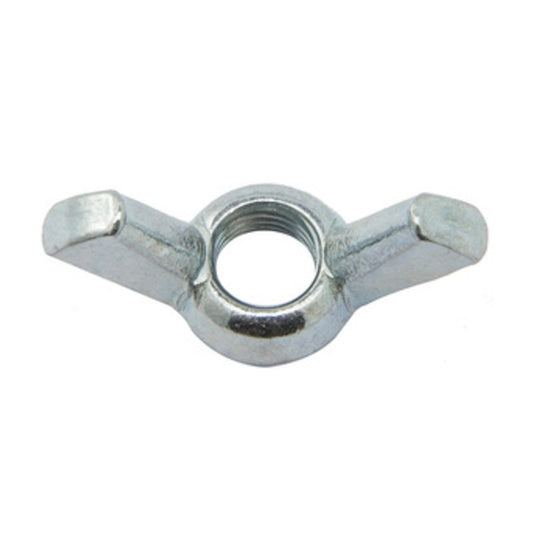 50 x DADO AD ALETTE M 12 ZINCATO UNI5448
