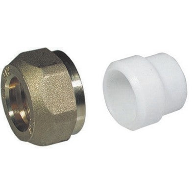 50 x DADO E MONOCONO IN TEFLON Misura: 1/2 x 14
