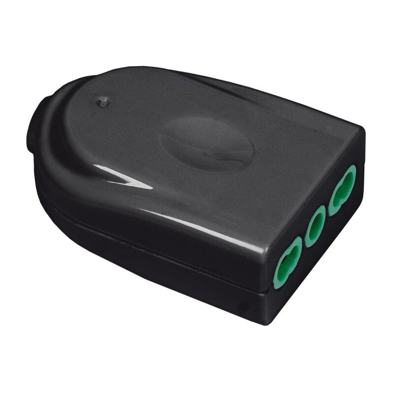 50 x FME 82.571 PRESA BIPASSO 16A 2P+T GARANTI NERO