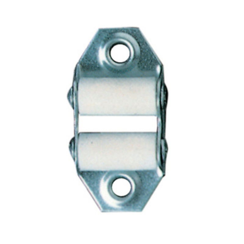 50 x GUIDACINGHIA FERRO VERTICALE C/RULLINI PLASTICA**