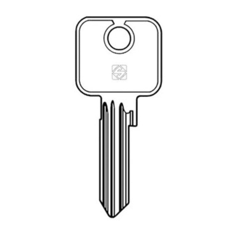 50 x SILCA CS17 CHIAVE PROFILO ACCIAIO