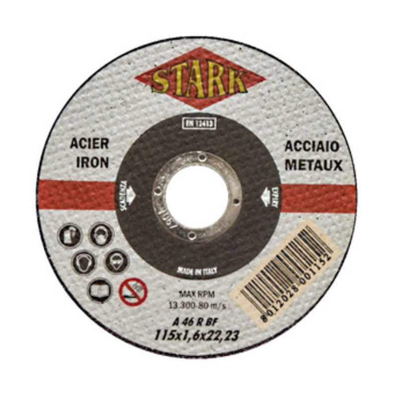 50 x STARK DISCO P/FERRO D 115X1,6 MM