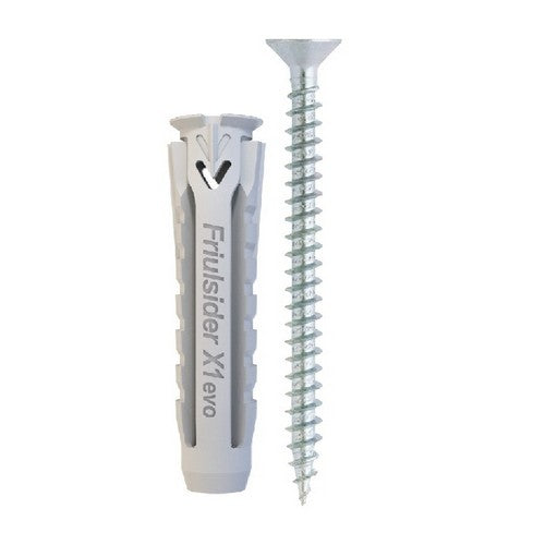 50 x TASSELLO CON VITE TPS X1 EVO Misura: Tass 8x40 Vite 5x50