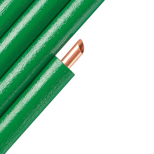 50 x TUBO IN RAME ISOLATO COVER Misura: Diam. 12 x 1