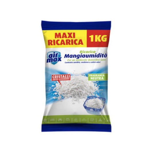 6 x AIRMAX ASSORBIUMIDITA RICAR SALI 1 KG NEUTRI