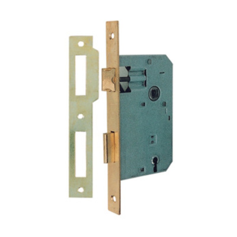 6 x BL PATENT SERRATURA Q.8/70 OTTONATA DA 40