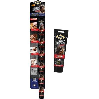 6 x BOSTIK GRIZZLY MONTAGGIO POWER