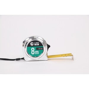 6 x C FLESSOMETRO ABS 8MX25MM SILVER FLEX 8