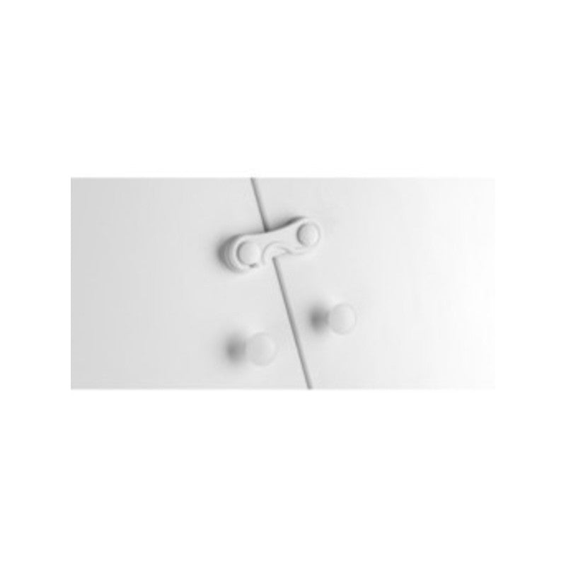 6 x CHIUSURA DI SICUREZZA P/ARMADIO CONF 2 PZ FIG.8