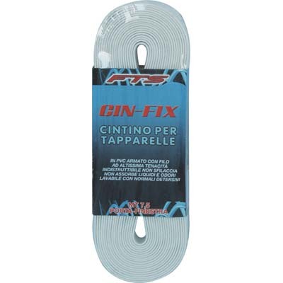 6 x CINTINO AVVOLGIBILI PVC BIANCO