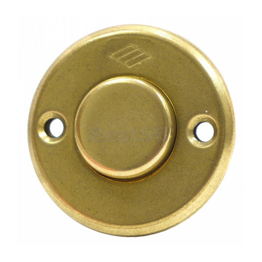 6 x CISA 06110.00 PULSANTE IN OTTONE P/SERRATURA ELETTR
