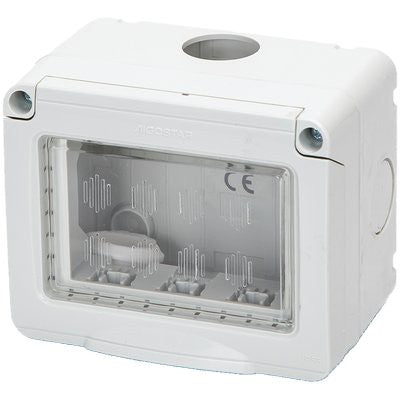 6 x INVOLUCRO A PARETE + PORTELLA IP55