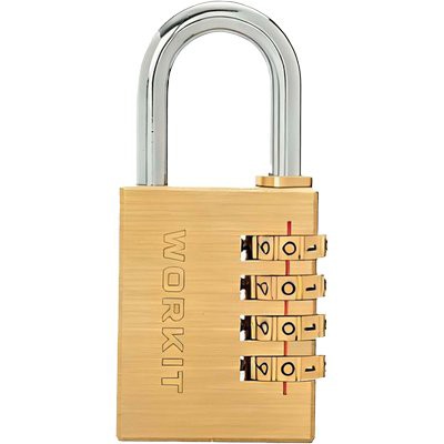 6 x LUCCHETTO A COMBINAZIONE CE WORKIT