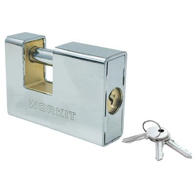 6 x LUCCHETTO ANTISCASSO CORAZZATO WORKIT