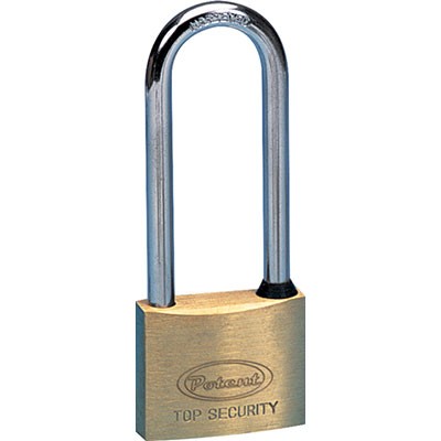 6 x LUCCHETTO ARCO LUNGO 2700 POTENT