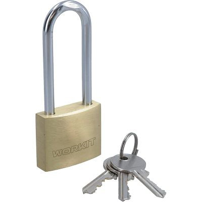 6 x LUCCHETTO ARCO LUNGO WORKIT