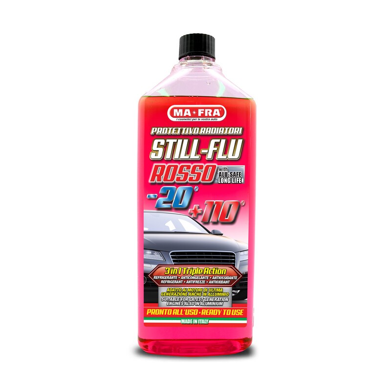 6 x MAFRA PROTETTIVO RADIATORE STILL FLU -20 ROSSO 1 L