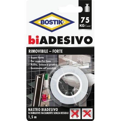 6 x NASTRO BIADESIVO RIMOVIBILE BOSTIK