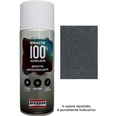 6 x SMALTO SPRAY 100% ACRILICO ANTICHIZZANTE AREXONS