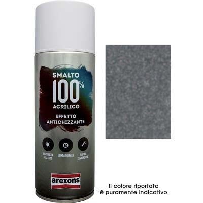6 x SMALTO SPRAY 100% ACRILICO ANTICHIZZANTE AREXONS