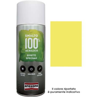 6 x SMALTO SPRAY 100% ACRILICO FLUORESCENTE AREXONS