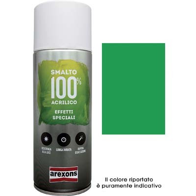 6 x SMALTO SPRAY 100% ACRILICO FLUORESCENTE AREXONS