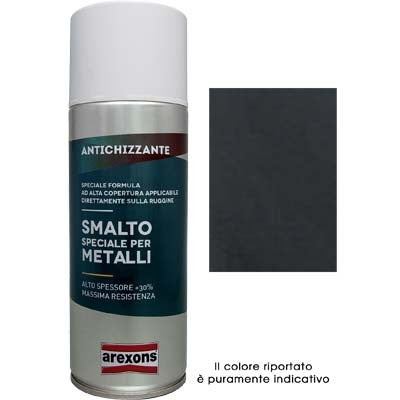 6 x SMALTO SPRAY SPECIALE METALLO AREXONS