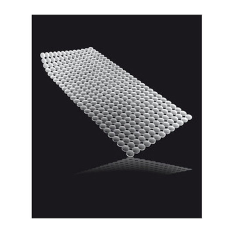 6 x TAPPETO VASCA ROND 72X36 CM CRYSTAL