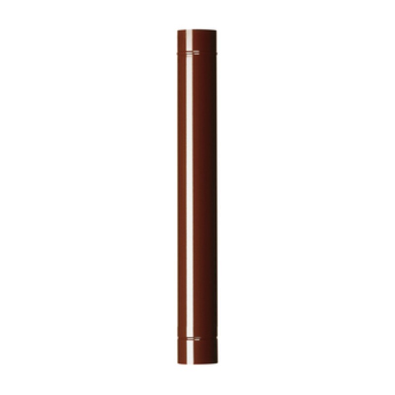 6 x TUBO P/STUFA H 100 CM D 14 CM MARRONE