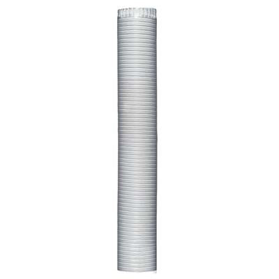 6 x TUBO RULLATO ALLUMINIO BIANCO