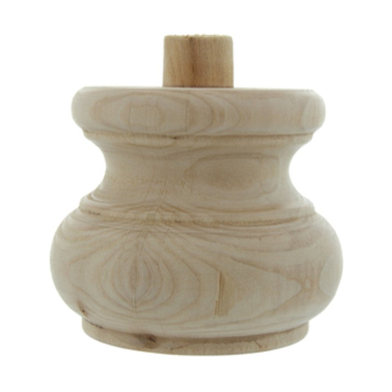 8 x PIEDE IN LEGNO ONTANO 53008 95X75 MM