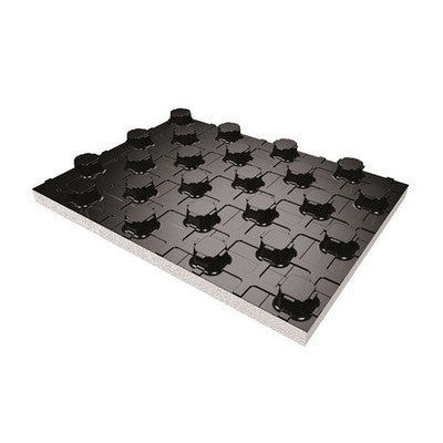 9 x PANNELLO ISOLANTE TERMOFORMATO IN POLISTIRENE NERO Misura: sp. 34mm - 150kPa - 1.12mq