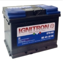 BATTERIA PER AUTO START & STOP 'IGNITRON EFB 60 AH