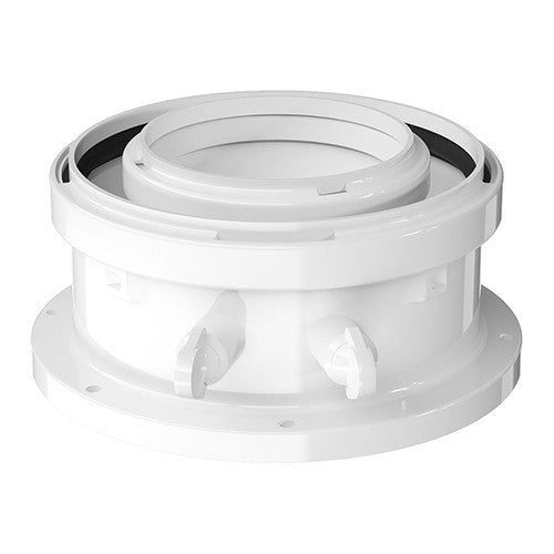ADATTATORE VERTICALE FC-CA60 Misura: Diam. da 80-125 a 60/100