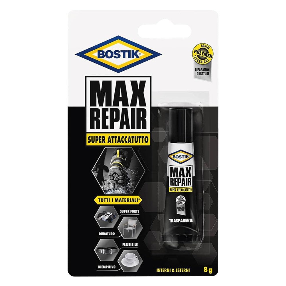 ADESIVO ISTANTANEO 'MAX REPAIR' gr. 8