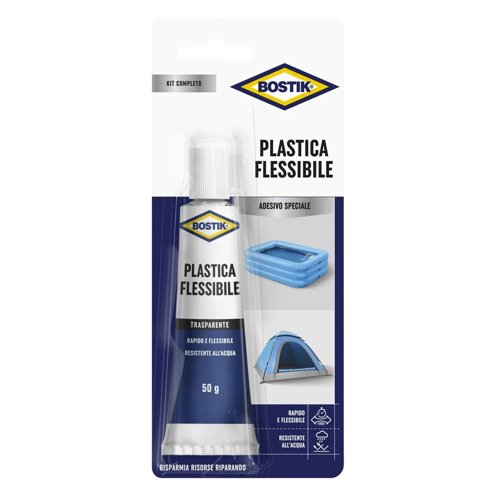 ADESIVO 'PLASTICA FLESSIBILE' gr. 50