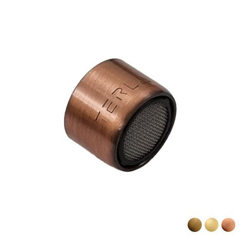 AERATORE IN OTTONE CON FILTRO FEMMINA 22x1 Misura: F 22x1 - Bronzato