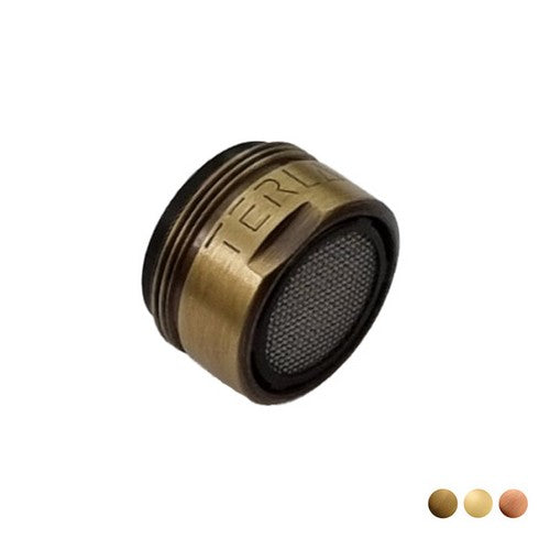AERATORE IN OTTONE CON FILTRO MASCHIO 24X1 Misura: M 24x1 - Bronzato