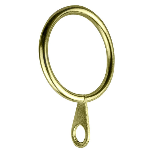 ANELLO PER SCORRITENDA col. oro - Ø 12 mm cf. 6 pz