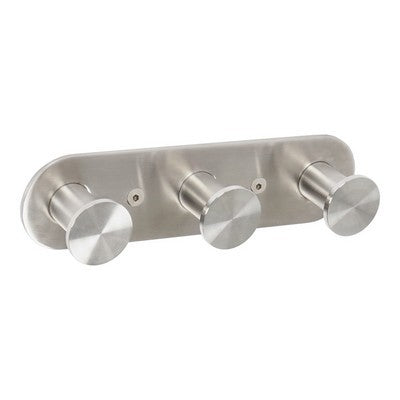 APPENDIABITO TRIPLO MOD. BLIZZ SPAZZOLATO Misura: Spazzolato cm 17,5xh.4,5x3,4