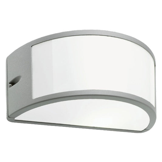 APPLIQUE 'UMBE' 60 W - cm 25 x 12 x 13 alluminio