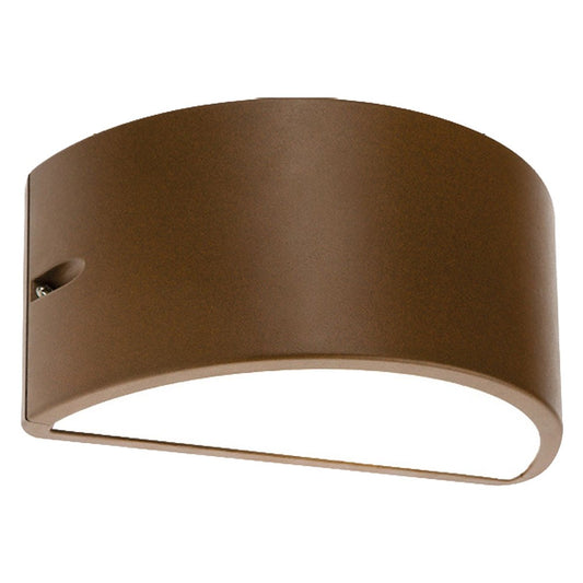 APPLIQUE 'UMBE' 60 W - cm 25 x 12 x 13 corten